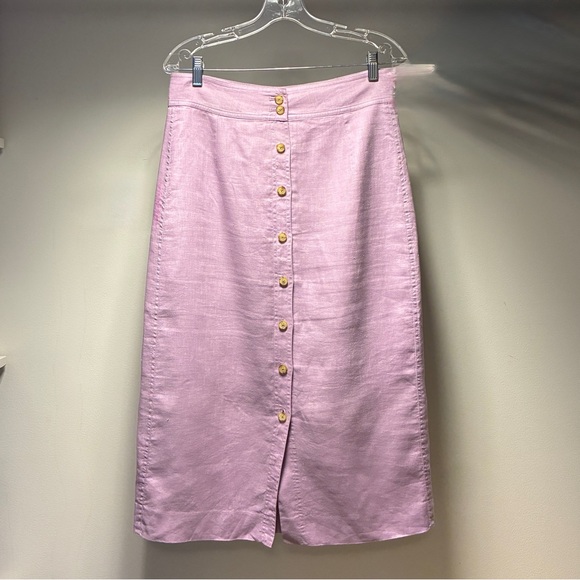 Everlane Light Purple Pencil Skirt - Picture 3 of 6
